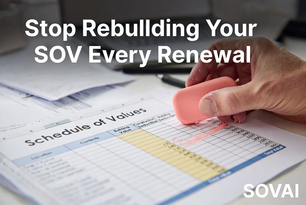 Stop Rebuilding Your SOV Every Renewal